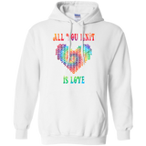 All You Knit Heart Pullover Hoodie