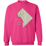 District of Columbia Knitter Crewneck Pullover Sweatshirt