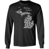Michigan Crocheter LS Ultra Cotton T-Shirt