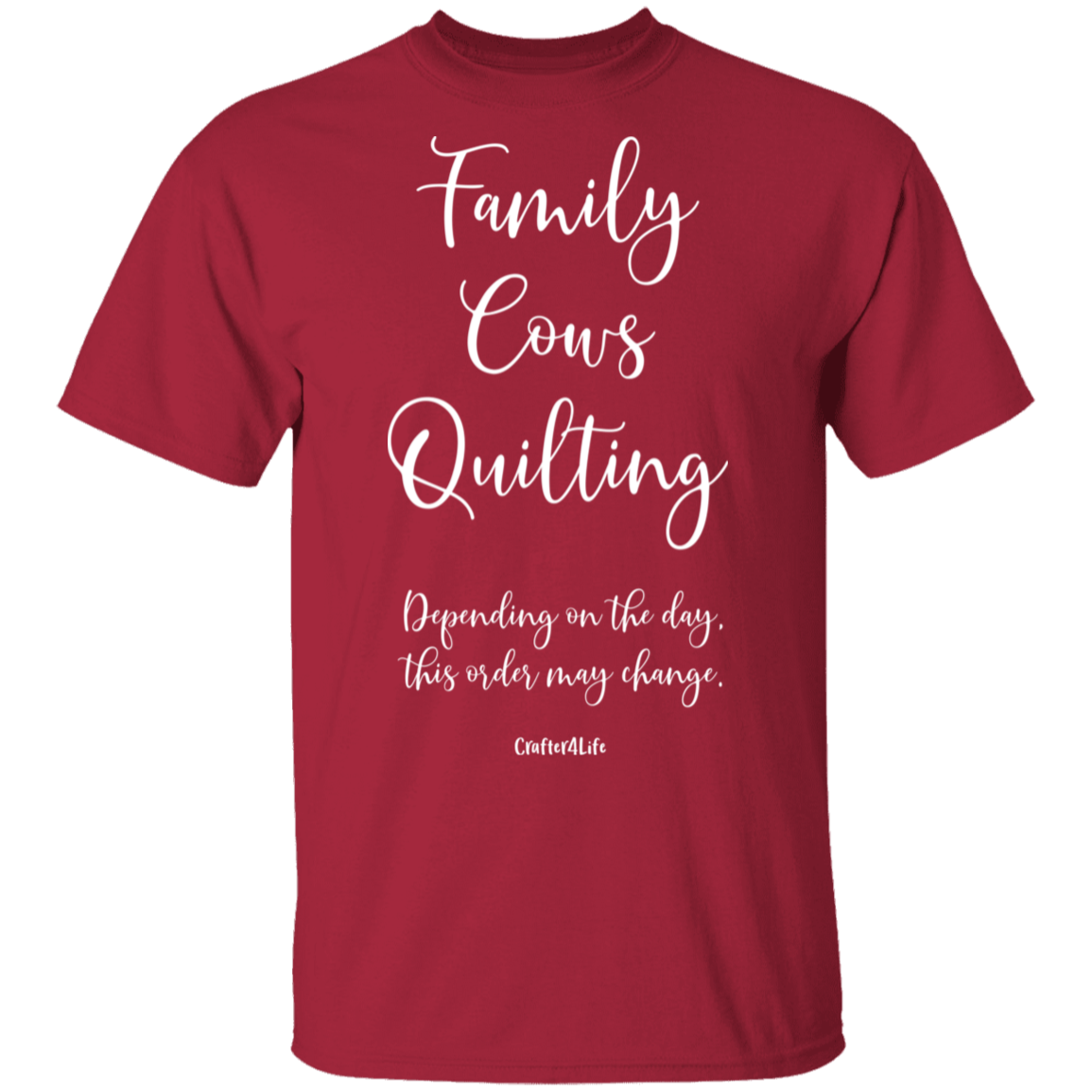 Family-Cows-Quilting T-Shirt