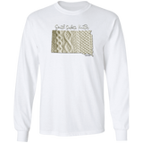 South Dakota Knitter LS Ultra Cotton T-Shirt