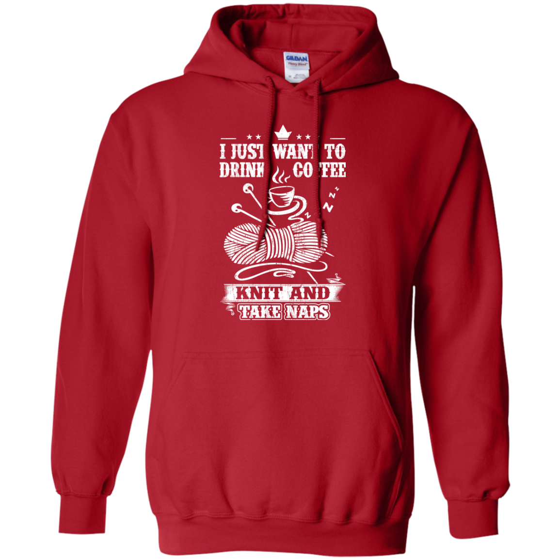 Coffee-Knit-Nap Pullover Hoodies - Crafter4Life - 1
