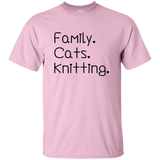 Family-Cats-Knitting Ultra Cotton T-Shirt