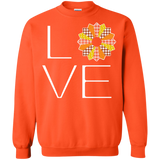 LOVE Quilting (Fall Colors) Crewneck Sweatshirts - Crafter4Life - 4
