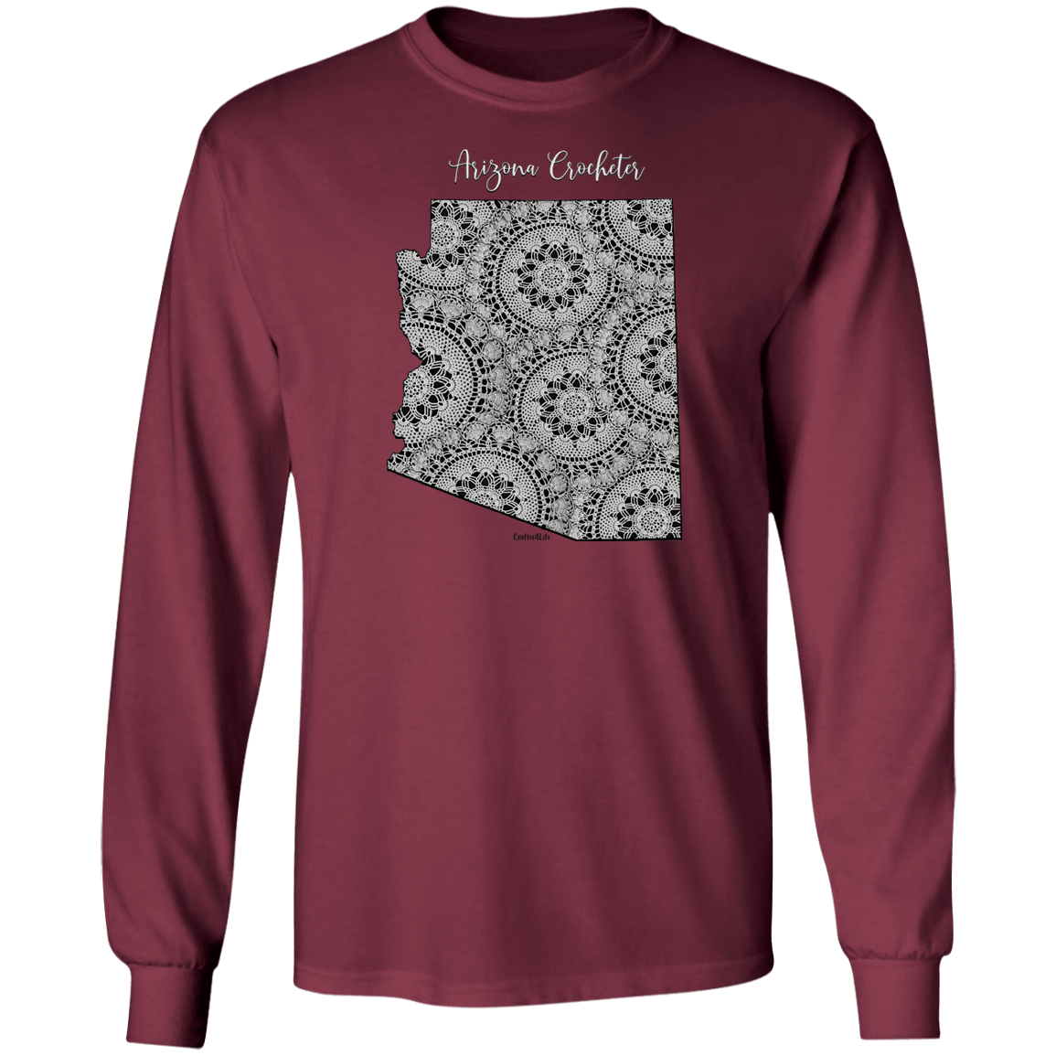 Arizona Crocheter LS Ultra Cotton T-Shirt