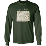 Wyoming Knitter LS Ultra Cotton T-Shirt