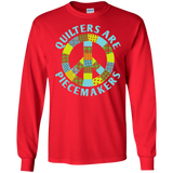 Quilters are Piecemakers Long Sleeve Ultra Cotton T-Shirt - Crafter4Life - 8