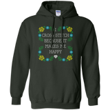 I Cross Stitch Because It Makes Me Happy Pullover Hoodies - Crafter4Life - 7