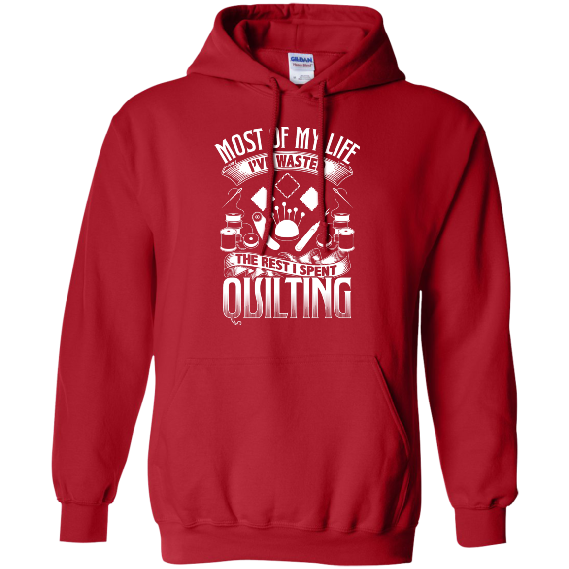 Most of My Life (Quilting) Pullover Hoodies - Crafter4Life - 11