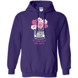 Happiness Blooms with Crafts Pullover Hoodie 8 oz - Crafter4Life - 8