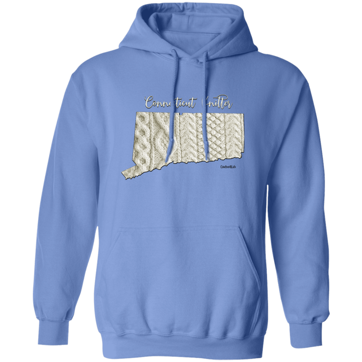 Connecticut Knitter Pullover Hoodie
