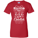 Scrapbookers Don't Lie Ladies Custom 100% Cotton T-Shirt - Crafter4Life - 11