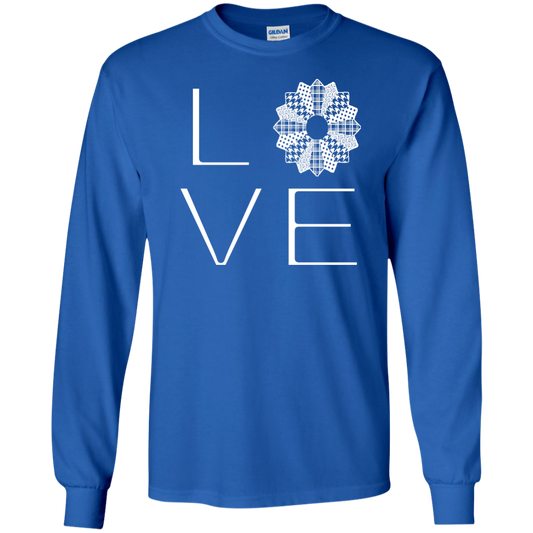 LOVE Quilting LS Ultra Cotton T-shirt - Crafter4Life - 1