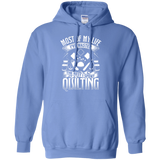 Most of My Life (Quilting) Pullover Hoodies - Crafter4Life - 5