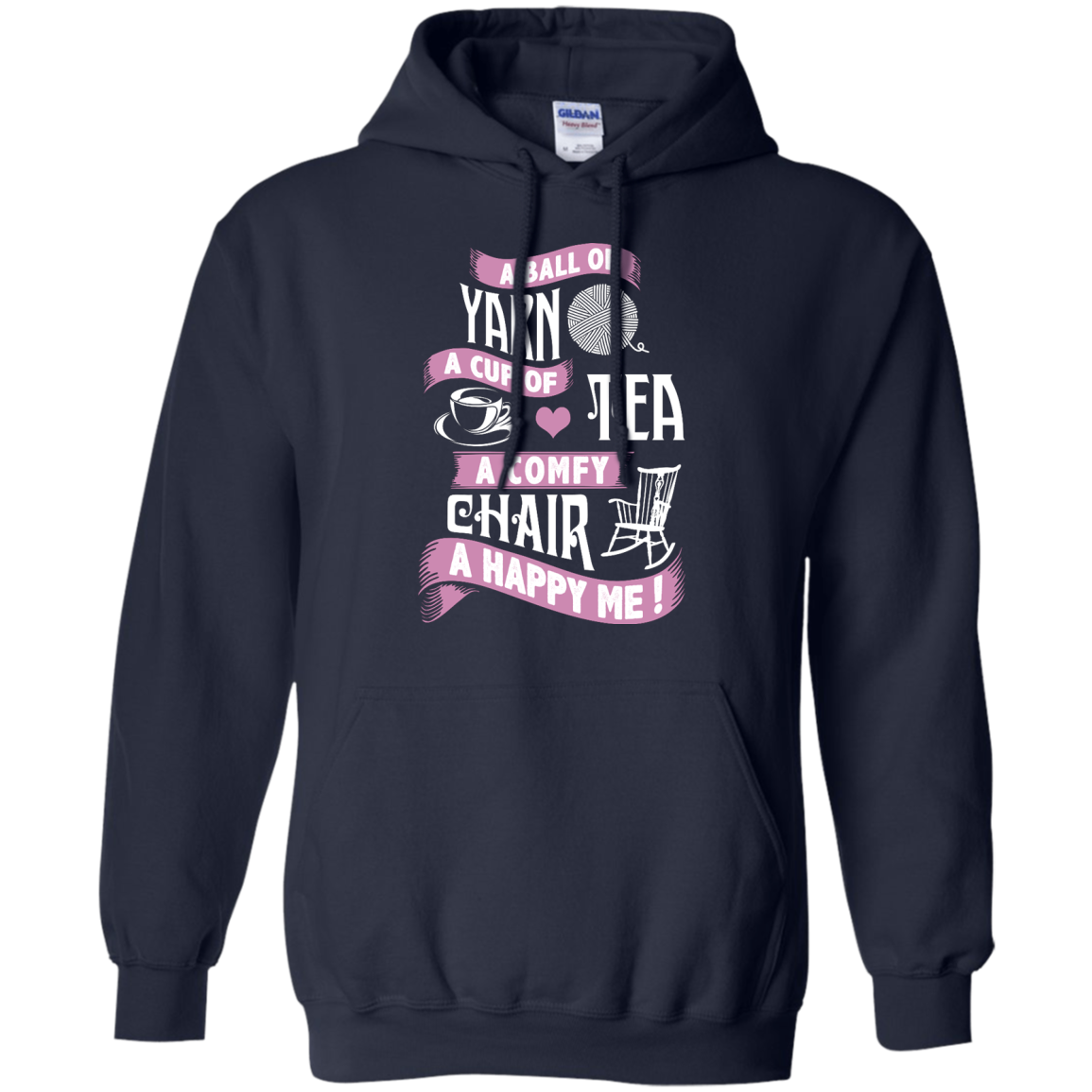 A Ball Of Yarn Pullover Hoodie