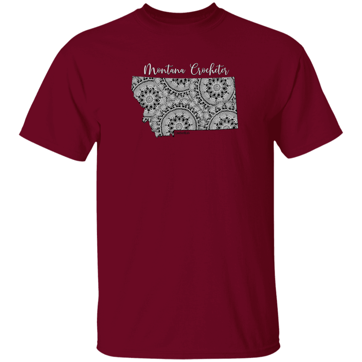 Montana Crocheter Cotton T-Shirt