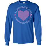 Piece of My Heart (Knit) LS Ultra Cotton T-Shirt