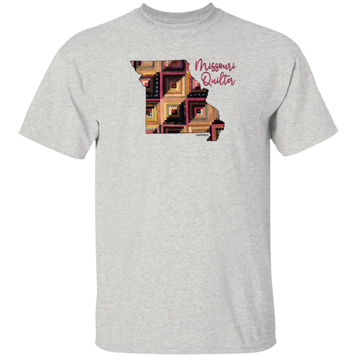 Missouri Quilter T-Shirt, Gift for Quilting Friends and Family