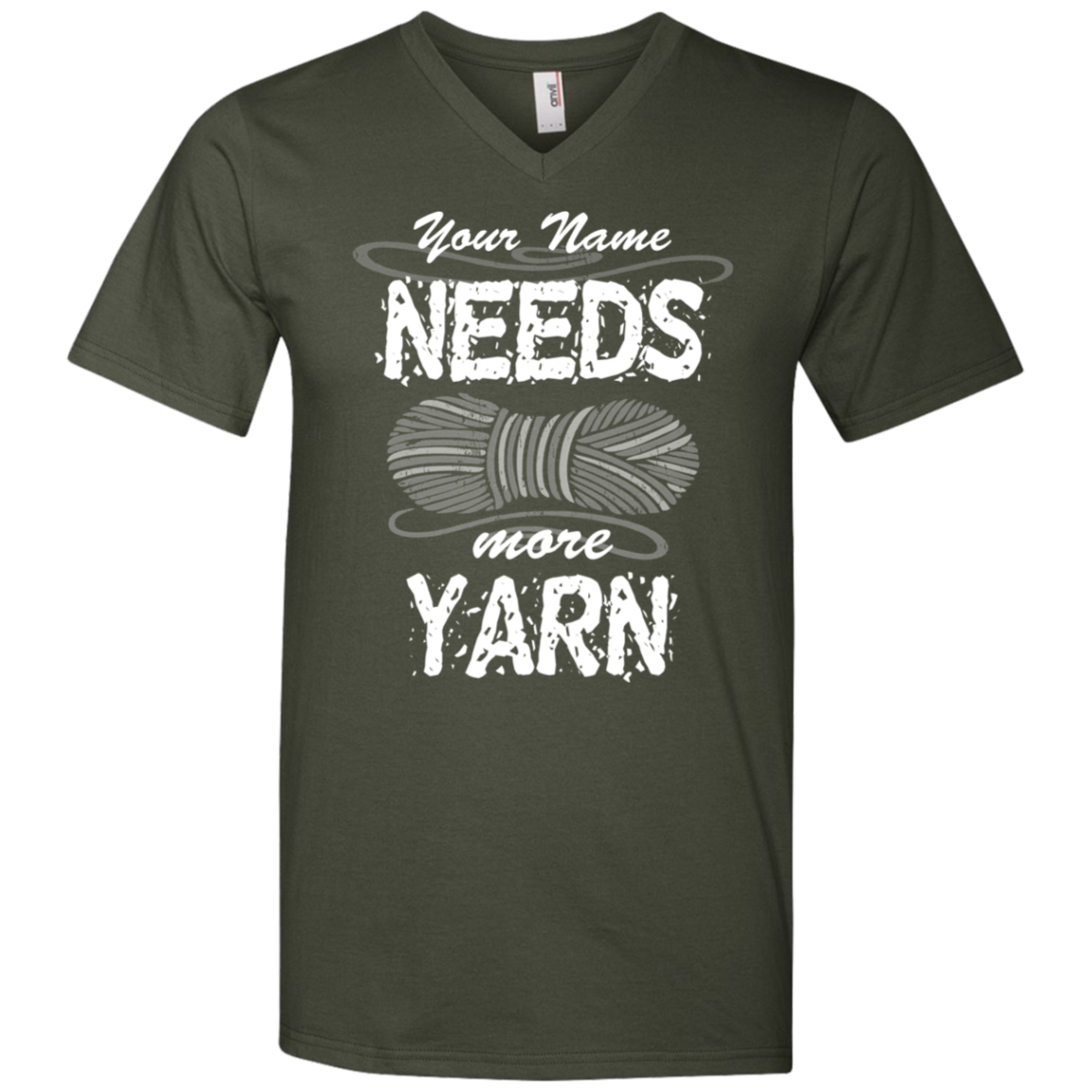 Needs More Yarn - Personalized Unisex T-Shirts