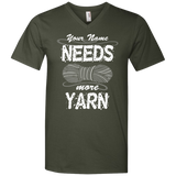 Needs More Yarn - Personalized Unisex T-Shirts