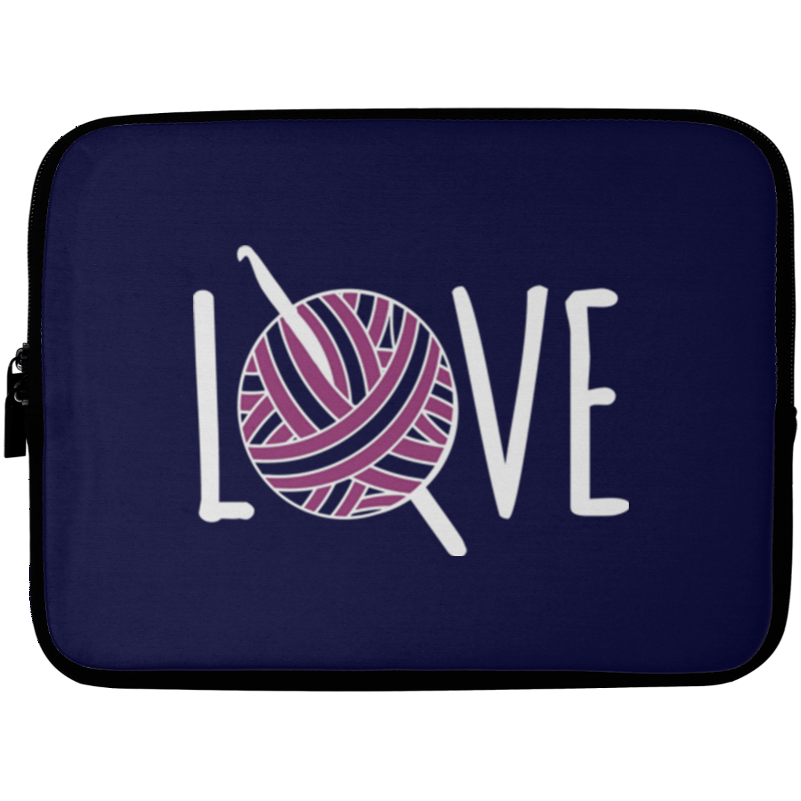 LOVE Crochet Laptop Sleeves
