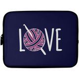 LOVE Crochet Laptop Sleeves