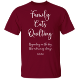 Family-Cats-Quilting T-Shirt