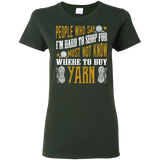 Where to Buy Yarn Ladies' Cotton T-Shirt