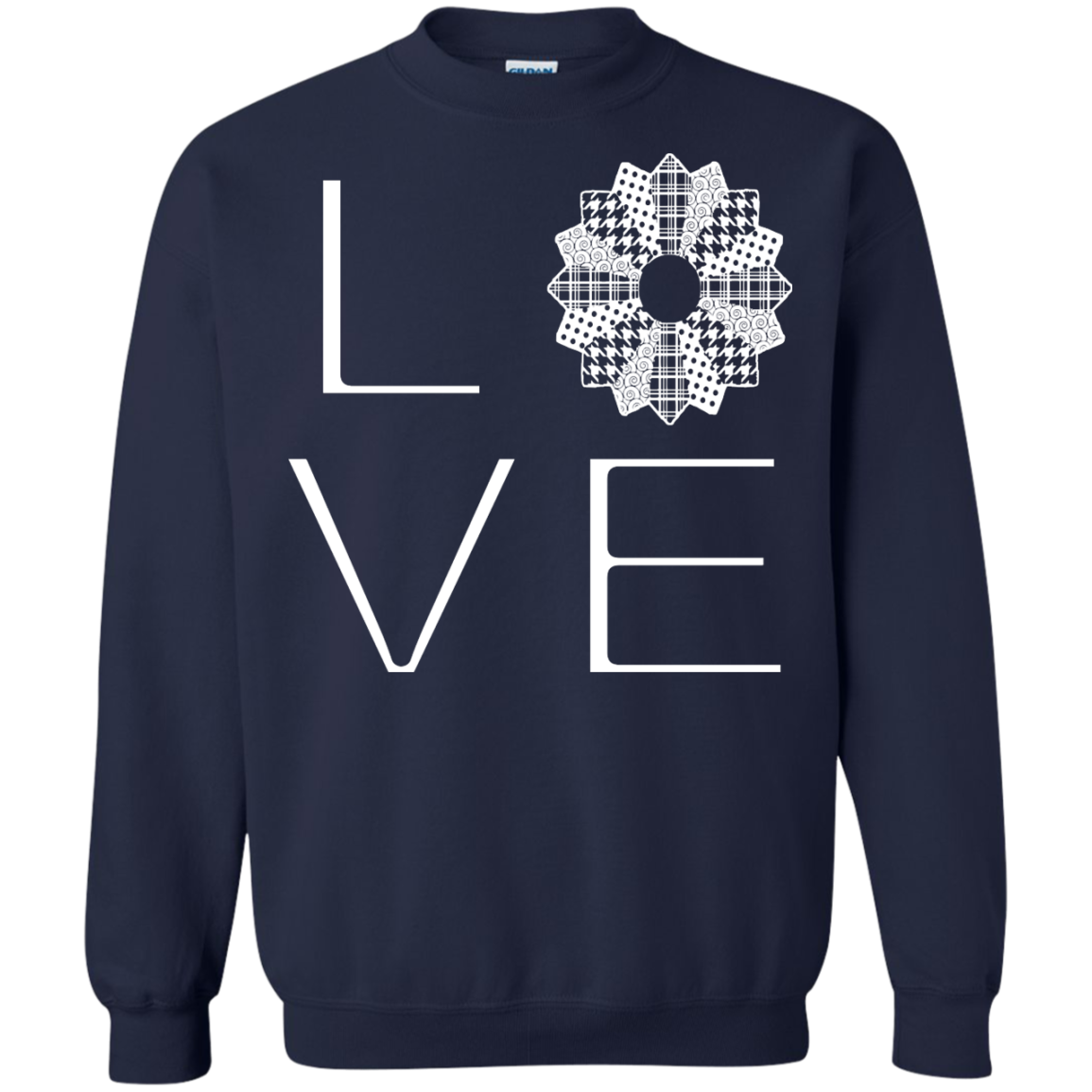 LOVE Quilting Crewneck Sweatshirts - Crafter4Life - 4