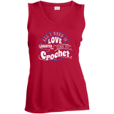 Time to Crochet Ladies Sleeveless V-Neck - Crafter4Life - 5
