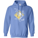 Make a Quilt (yellow) Pullover Hoodies - Crafter4Life - 4