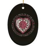 Piece of My Heart (Crochet) Ornaments