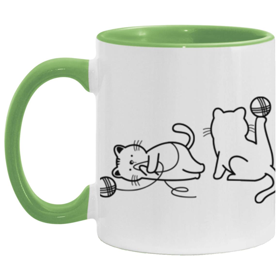 Cats & Yarn Mugs