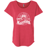 Time for Knitting Ladies Triblend Dolman Sleeve