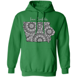 Iowa Crocheter Pullover Hoodie