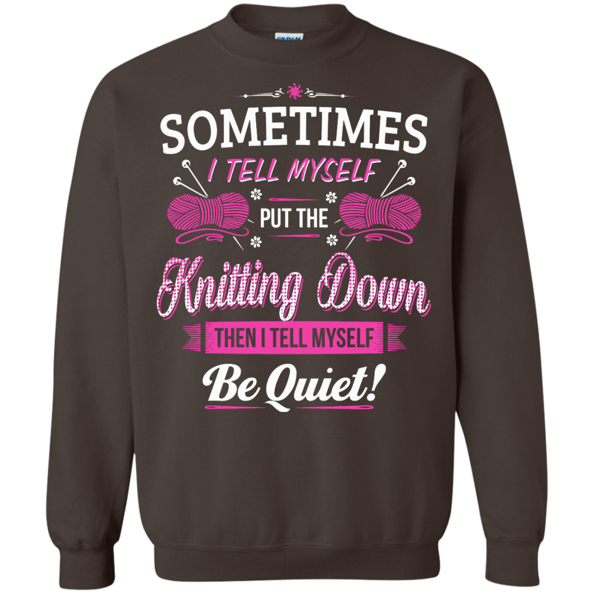 Put the Knitting Down Crewneck Sweatshirts - Crafter4Life - 6