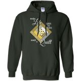 Make a Quilt (yellow) Pullover Hoodies - Crafter4Life - 6