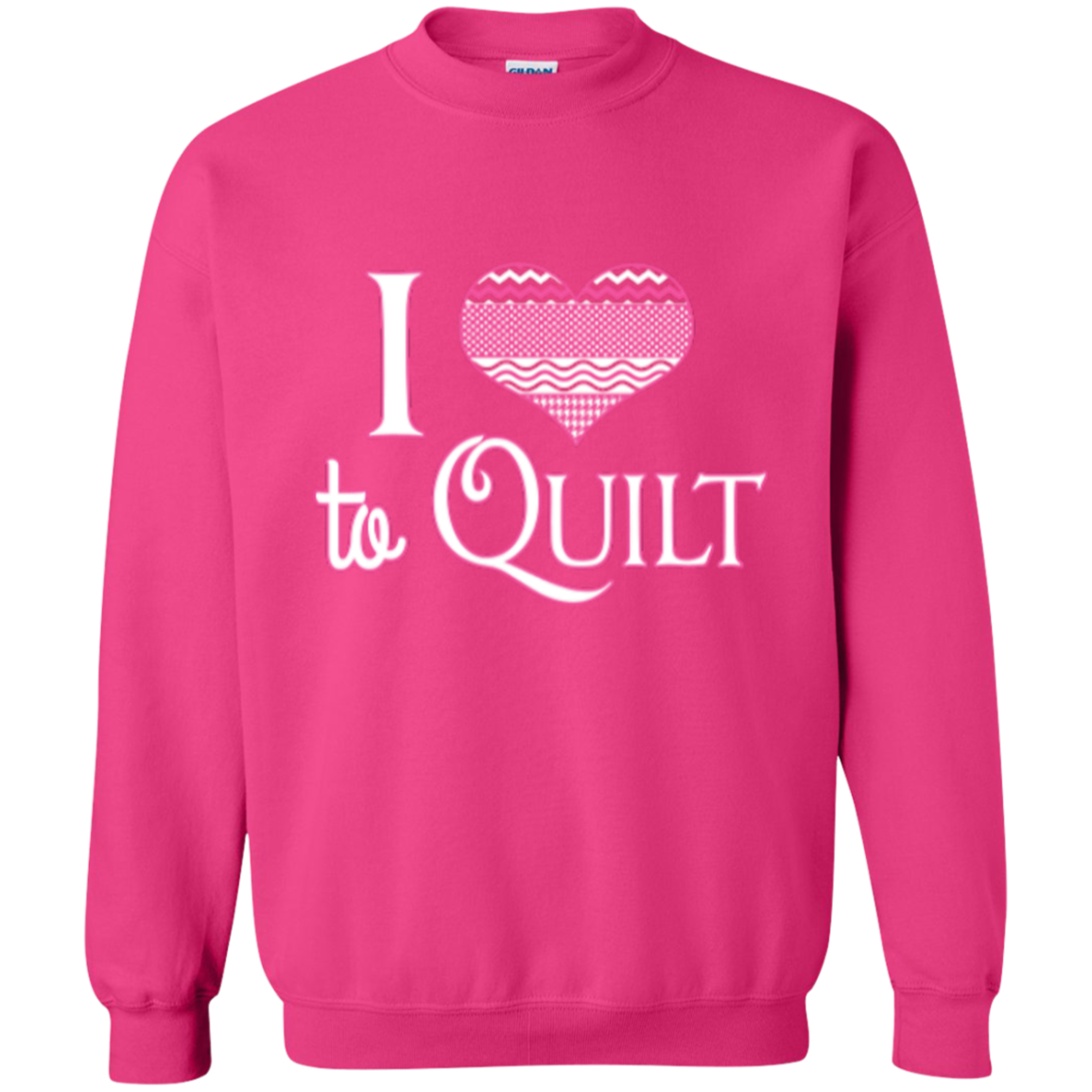 I Heart to Quilt Crewneck Sweatshirts - Crafter4Life - 11