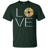 LOVE Quilting (Fall Colors) Custom Ultra Cotton T-Shirt - Crafter4Life - 2