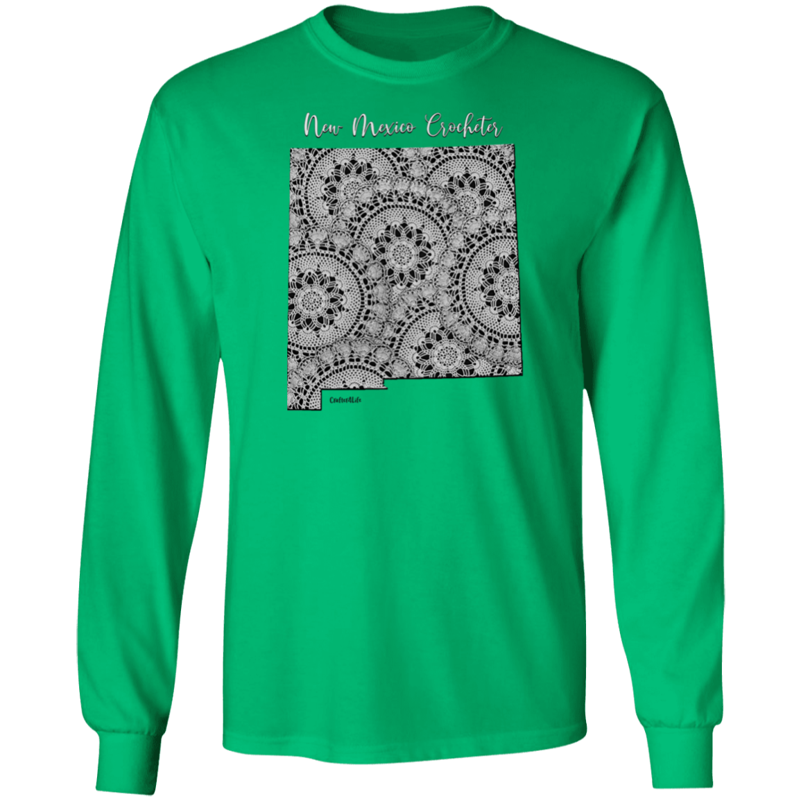 New Mexico Crocheter LS Ultra Cotton T-Shirt