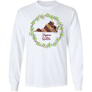 Virginia Quilter Christmas LS Ultra Cotton T-Shirt
