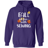 Fall in Love with Sewing Pullover Hoodie