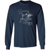 Sewing Makes Me Happy Long Sleeve T-Shirt