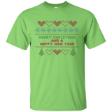 Cross Stitch Christmas Sampler Ultra Cotton T-Shirt