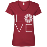 LOVE Quilting Ladies V-Neck Tee - Crafter4Life - 4