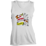 I'd Rather be Scrapbooking Ladies Sleeveless V-neck - Crafter4Life - 2