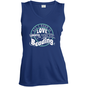 Time for Beading Ladies Sleeveless V-Neck - Crafter4Life - 1