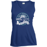 Time for Beading Ladies Sleeveless V-Neck - Crafter4Life - 1