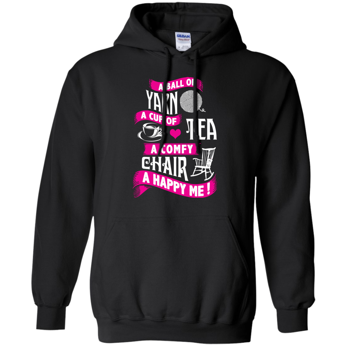 A Ball of Yarn Pullover Hoodie