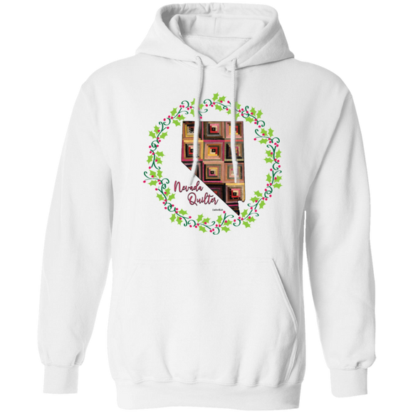 Nevada Quilter Christmas Pullover Hoodie